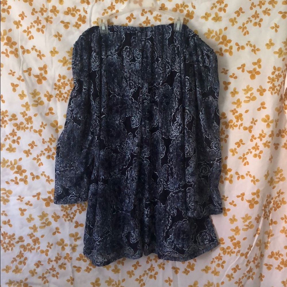 Blue Lace Dress
